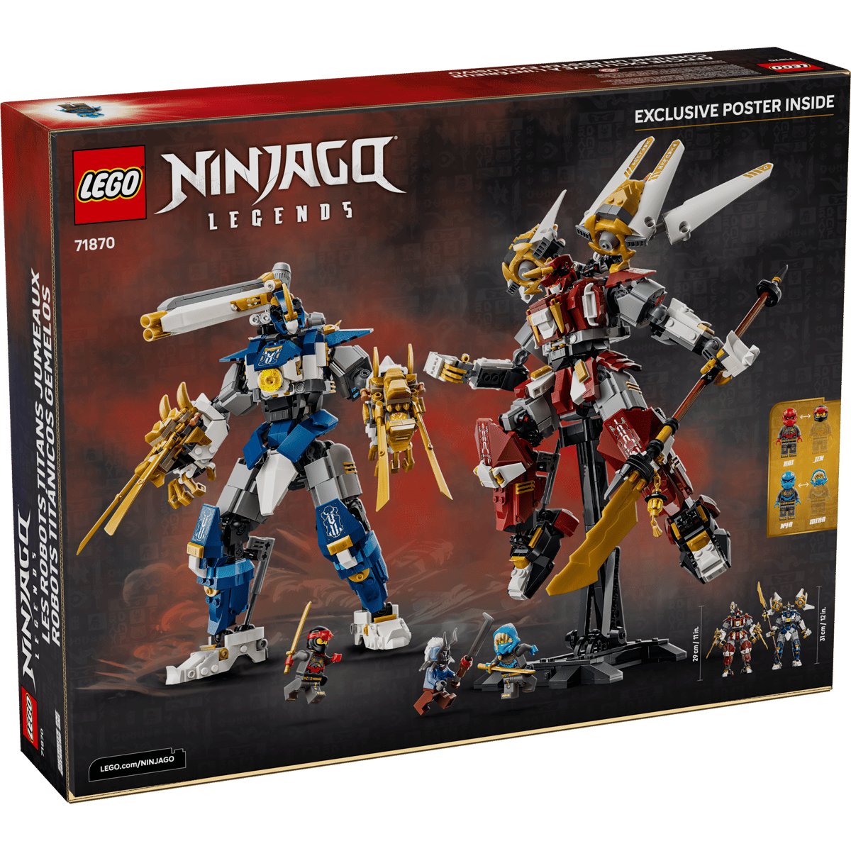 LEGO 71870 雙子鈦機械人