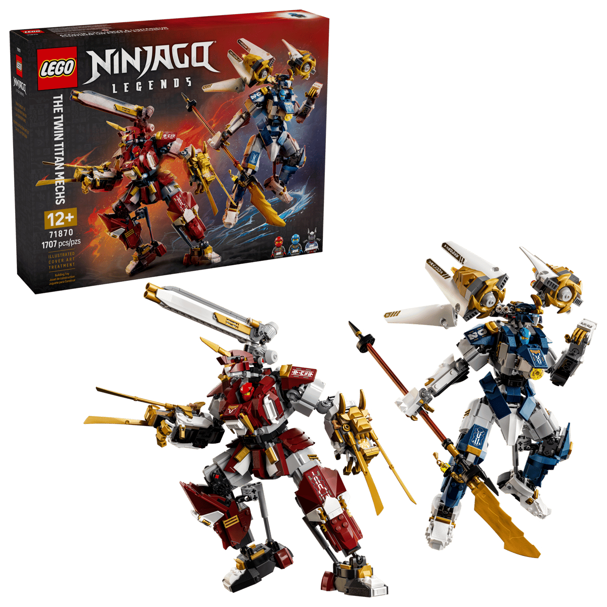 LEGO 71870 雙子鈦機械人