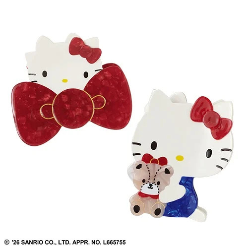 [限定] COSME KITCHEN HELLO KITTY Hair Clip 髮夾