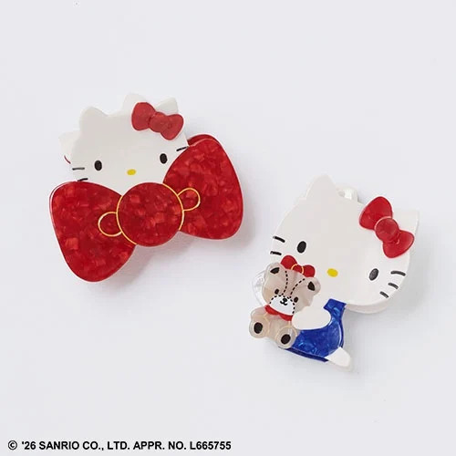 [限定] COSME KITCHEN HELLO KITTY Hair Clip 髮夾