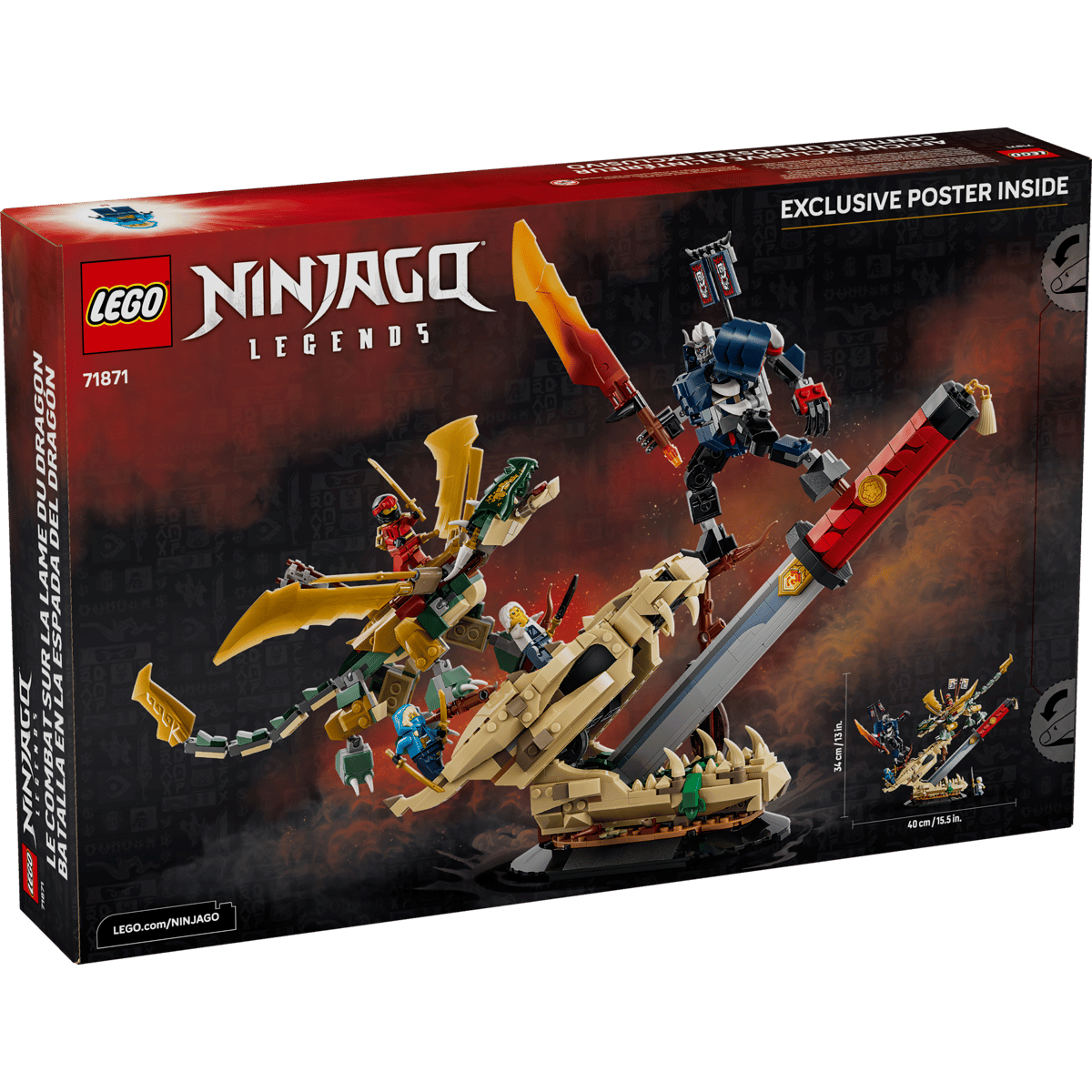 LEGO 71871 龍刃之戰