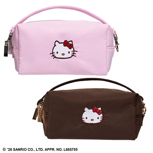 [限定] COSME KITCHEN HELLO KITTY Mini Bag Pouch 化妝包