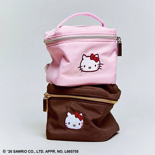 [限定] COSME KITCHEN HELLO KITTY Vanity Pouch 化妝包