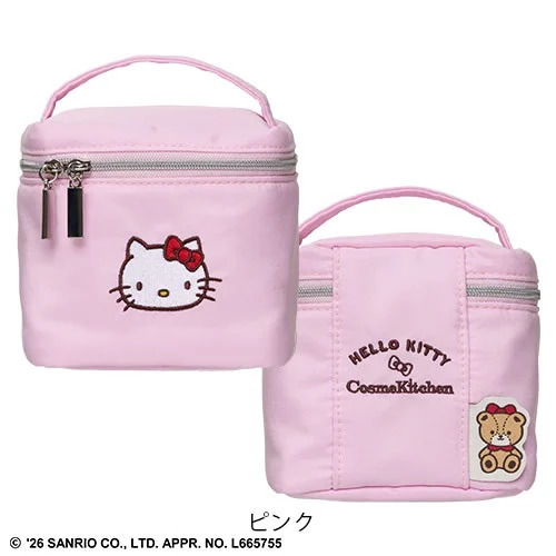 [限定] COSME KITCHEN HELLO KITTY Vanity Pouch 化妝包
