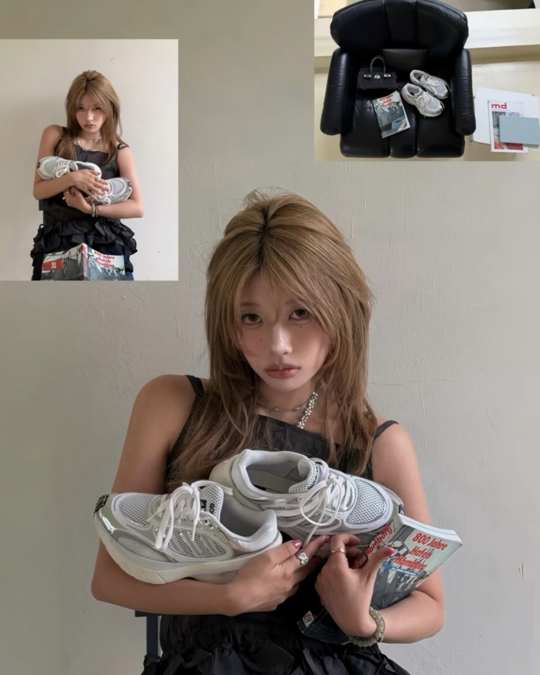 ADIDAS ADIZERO GOUKANA 液態白銀 灰銀 灰白 奶油底 增高 厚底 運動鞋 跑步鞋 男女鞋 KJ5376 / 預購