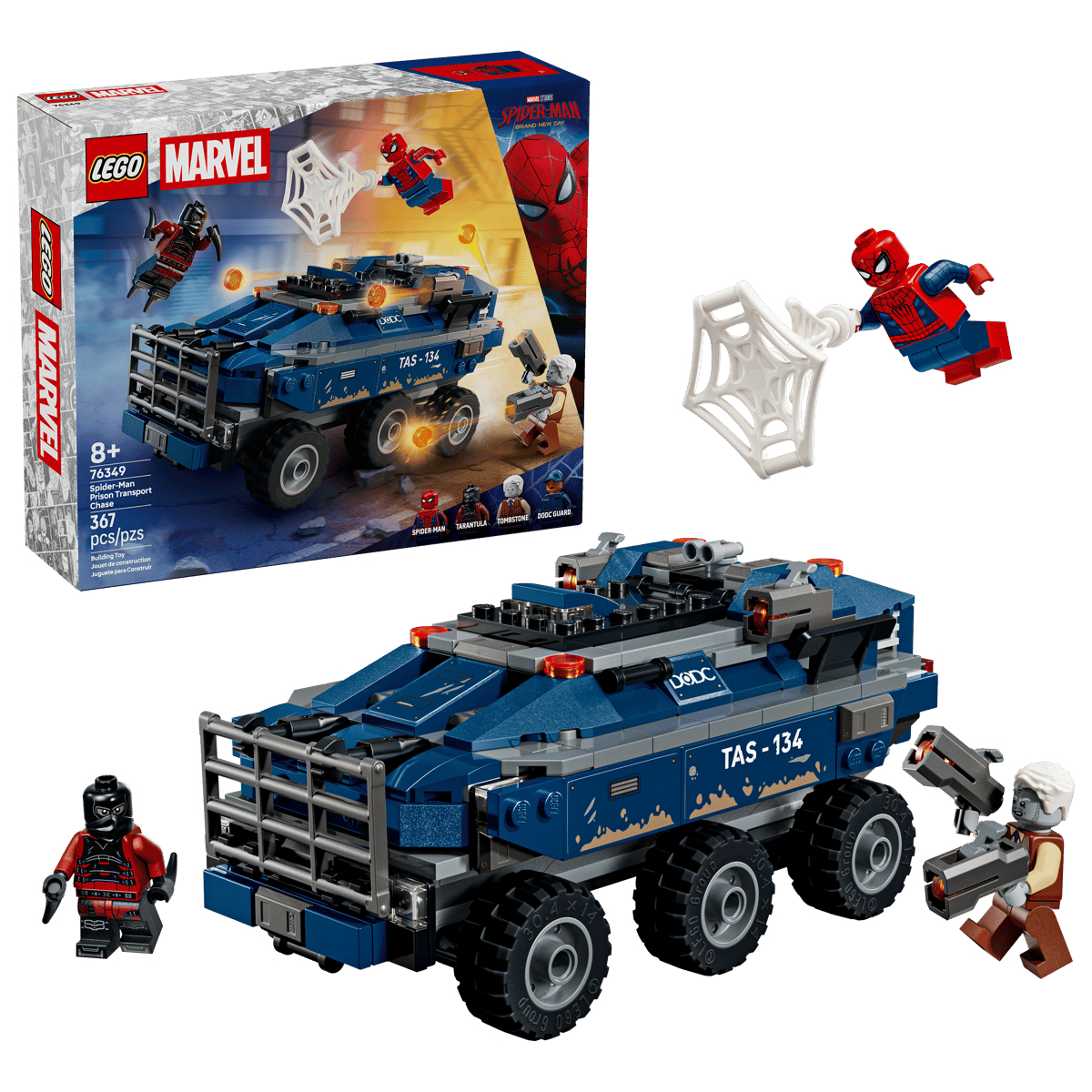 LEGO 76349 蜘蛛人囚車追逐戰