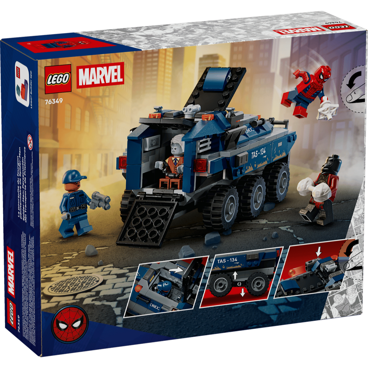 LEGO 76349 蜘蛛人囚車追逐戰