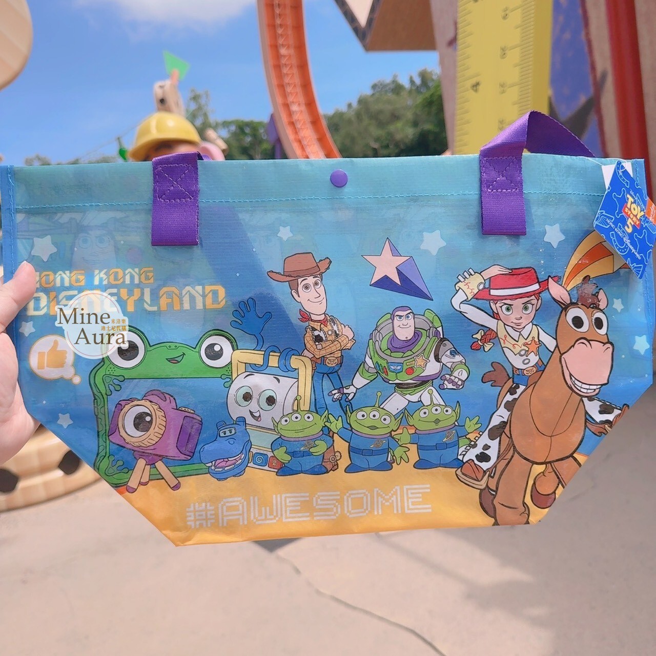 玩具總動員5 經典 圖案 環保 購物袋 玩具總動員 Toy Story -香港迪士尼樂園