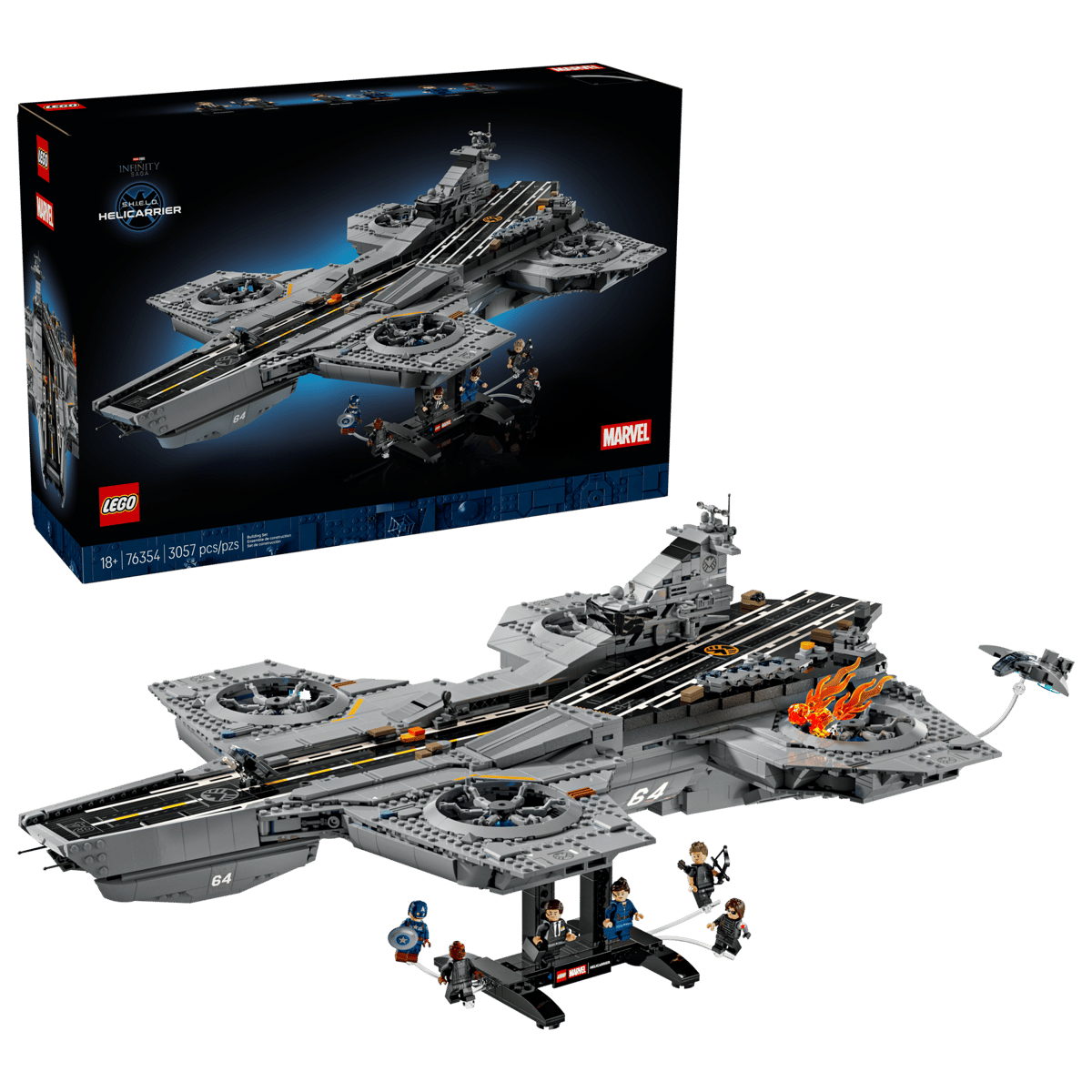 LEGO 76354 神盾局飛空母艦