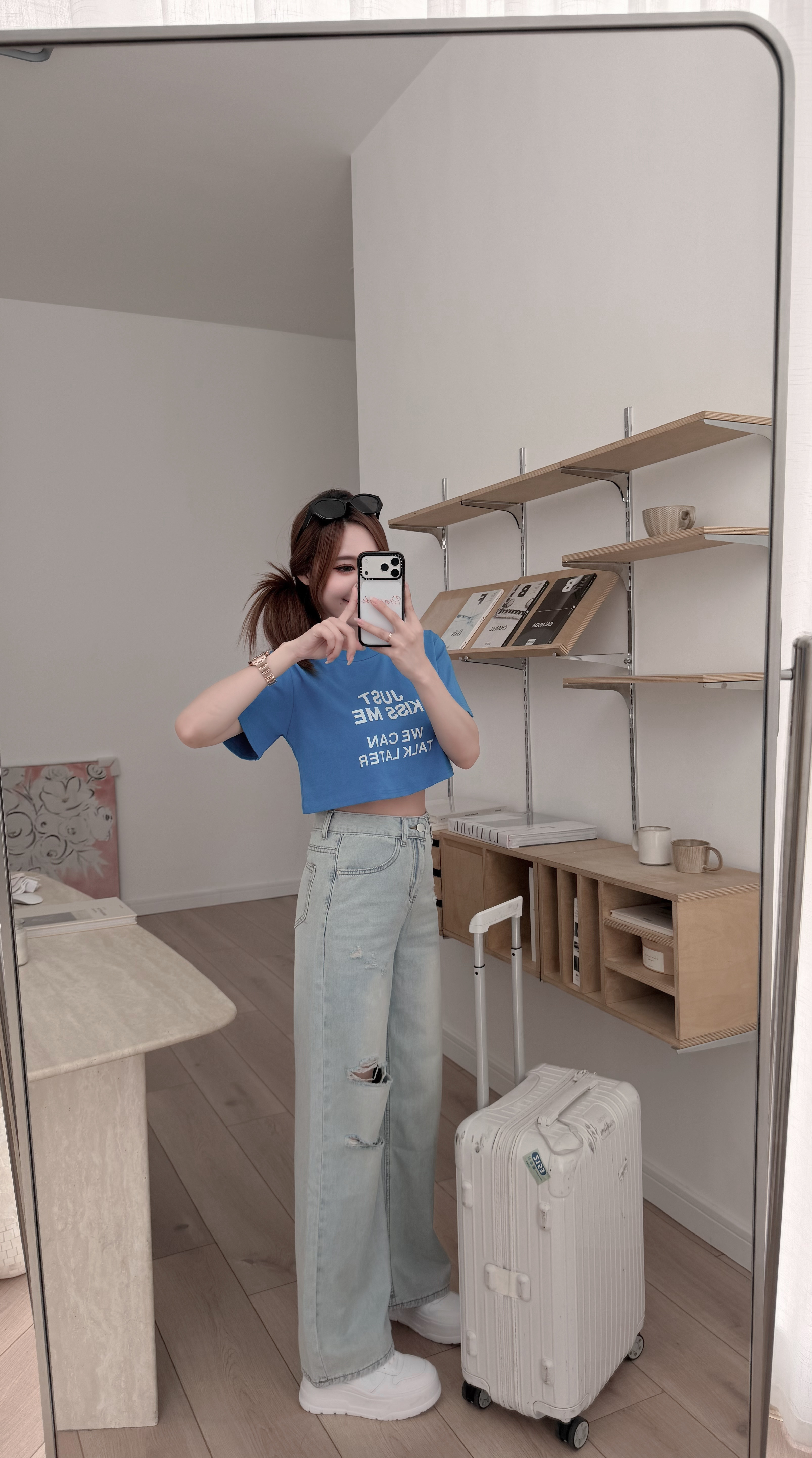 M162 「激優短版英文TEE」