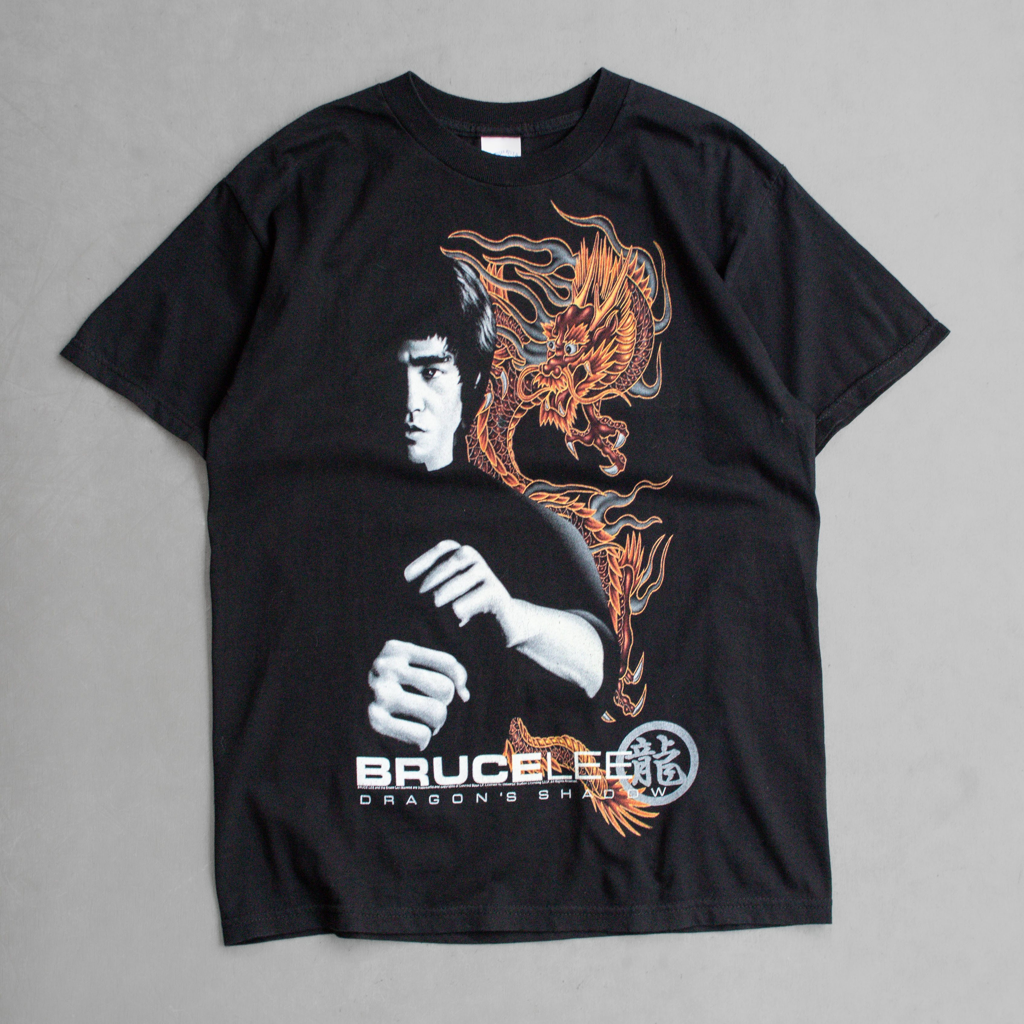 90S BRUCE LEE TEE 墨西哥製 李小龍 黑色 短袖 T恤