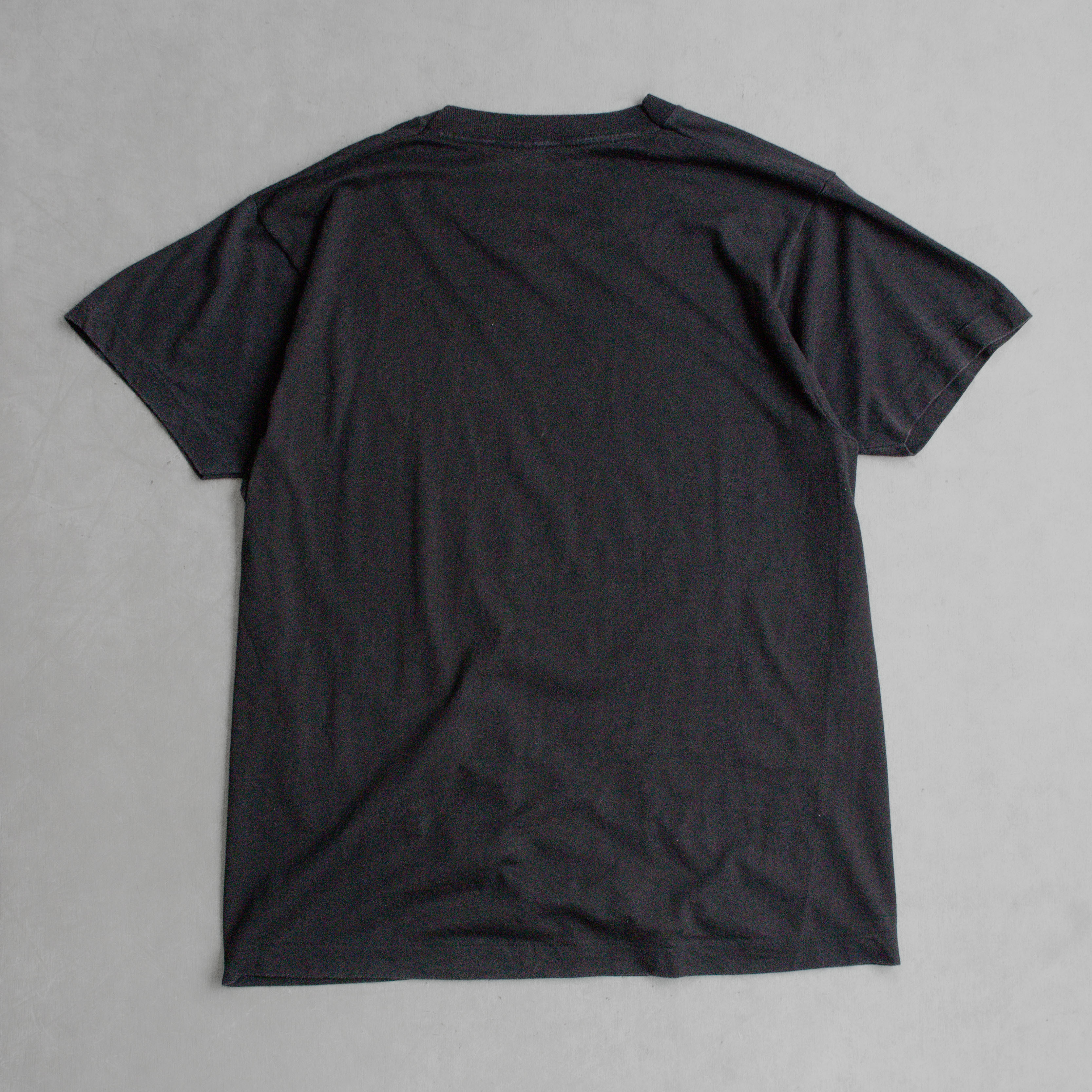 80S BLACK DRAGON TEE 美國製 東方龍 圖案 黑色 短袖 T恤