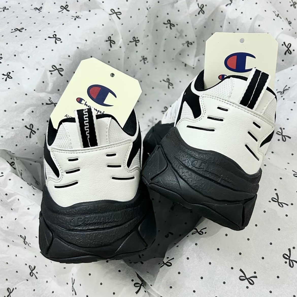 【代購】Champion Grove Clunky  葉脈鞋｜奶白黑｜老爹鞋