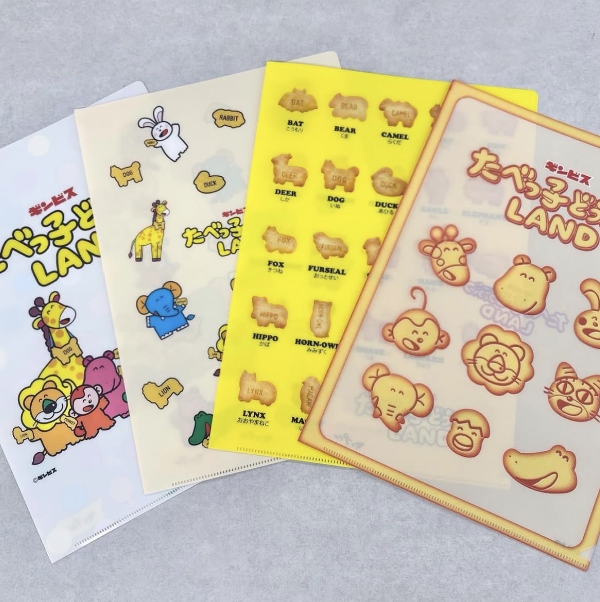【POPUP】JP 愉快動物餅 A4 File 4571 TK260531