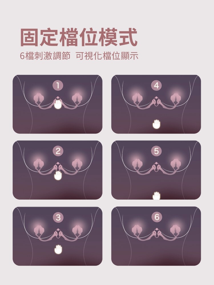 UEROS 小珊瑚穿戴震動乳夾 電動乳夾 sm乳夾