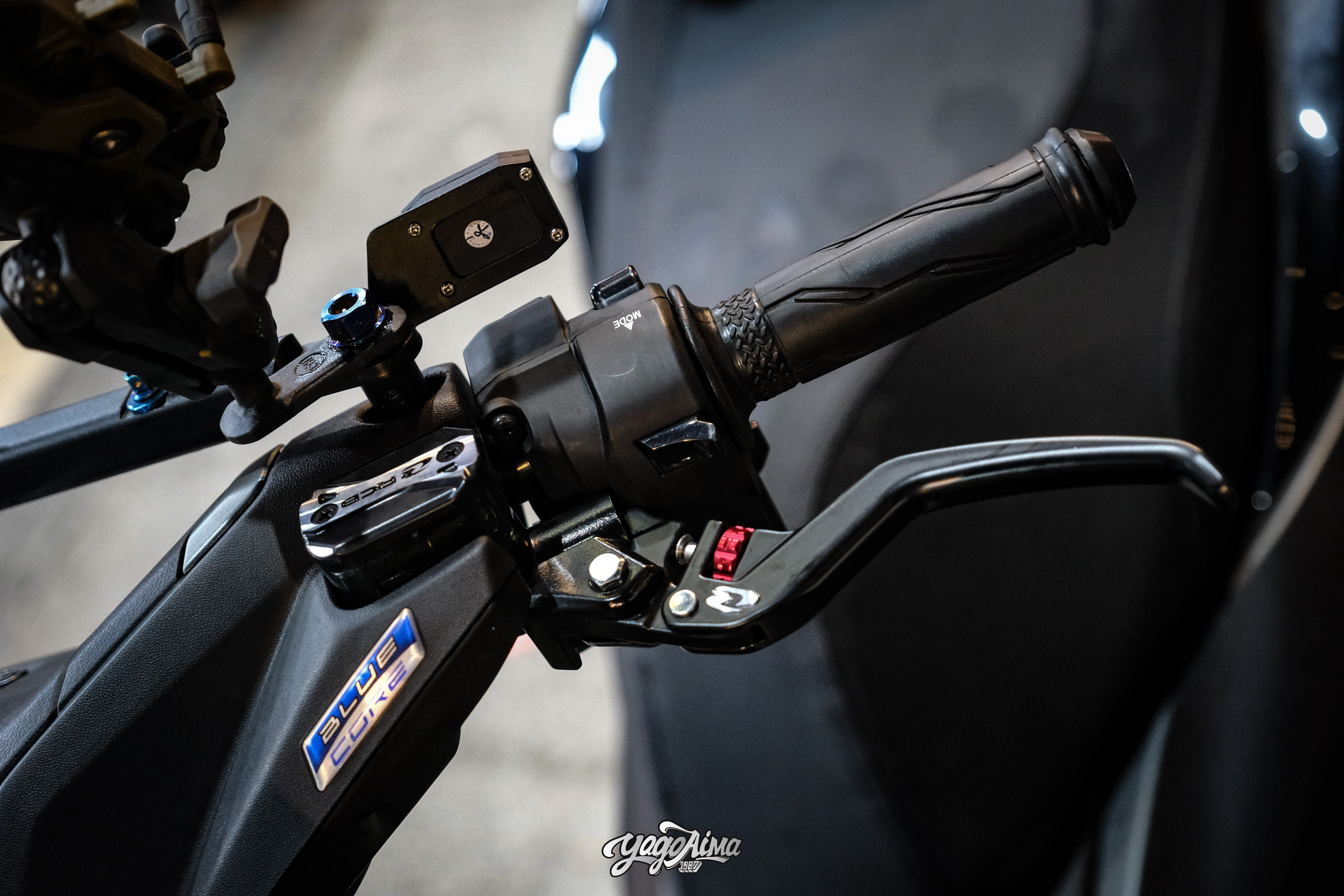 NMAX V3 BREMBO 大螃蟹卡鉗 RSV 卡座 FRANDO 油管後制動實裝照