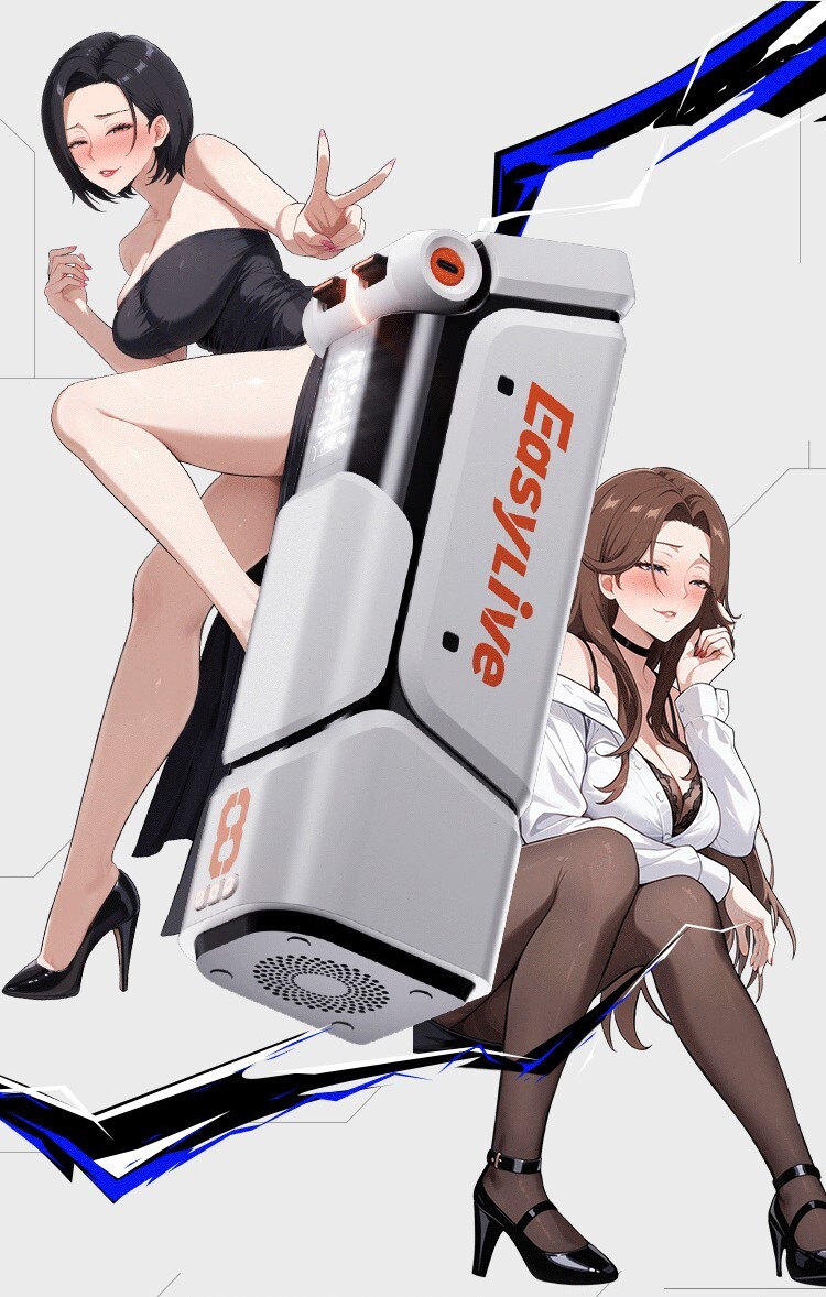 EasyLive NO8 手機遙控 迴旋伸縮電動飛機杯 電動自慰杯