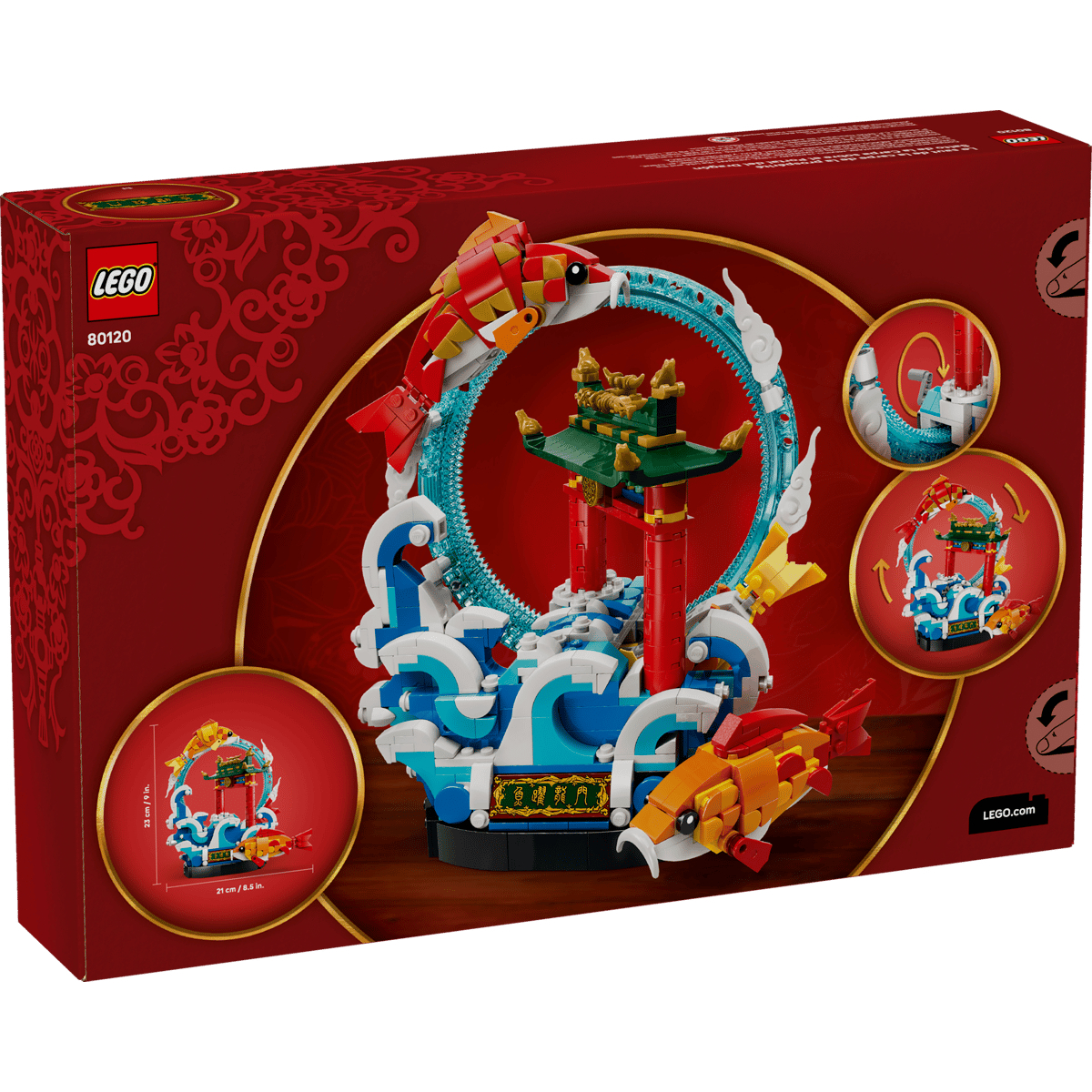 LEGO 80120 魚躍龍門