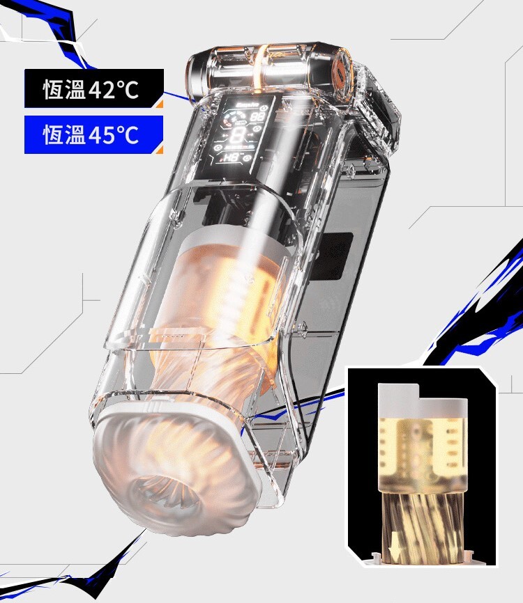 EasyLive NO8 手機遙控 迴旋伸縮電動飛機杯 電動自慰杯
