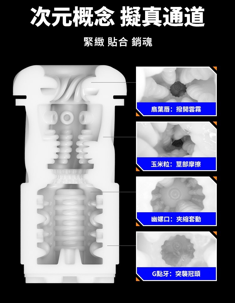 EasyLive NO8 手機遙控 迴旋伸縮電動飛機杯內膽