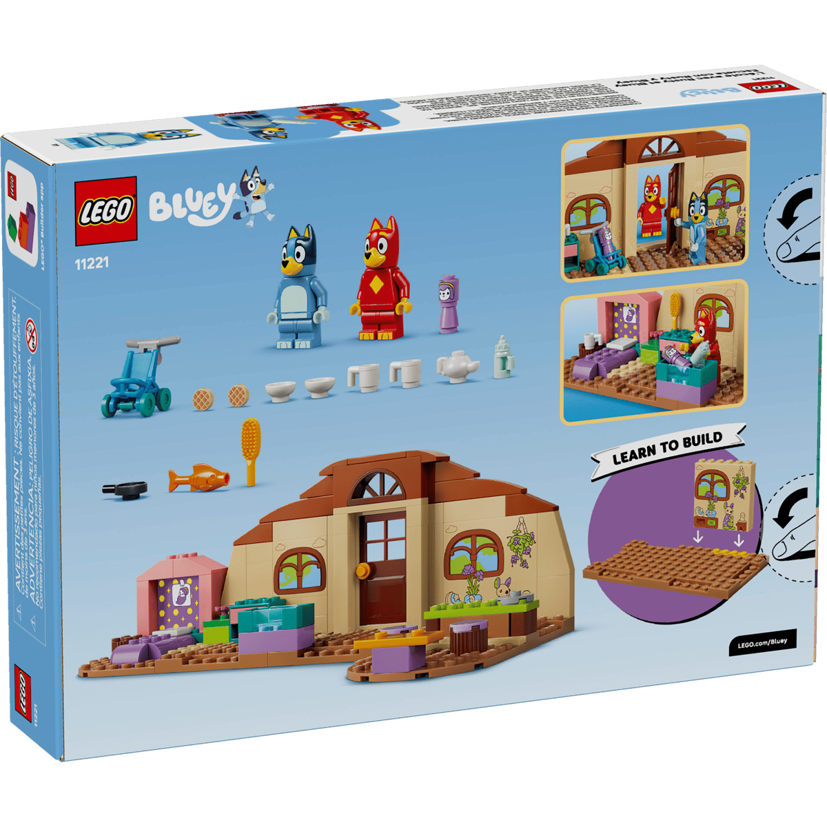LEGO 11221 小迪與布麗上學趣