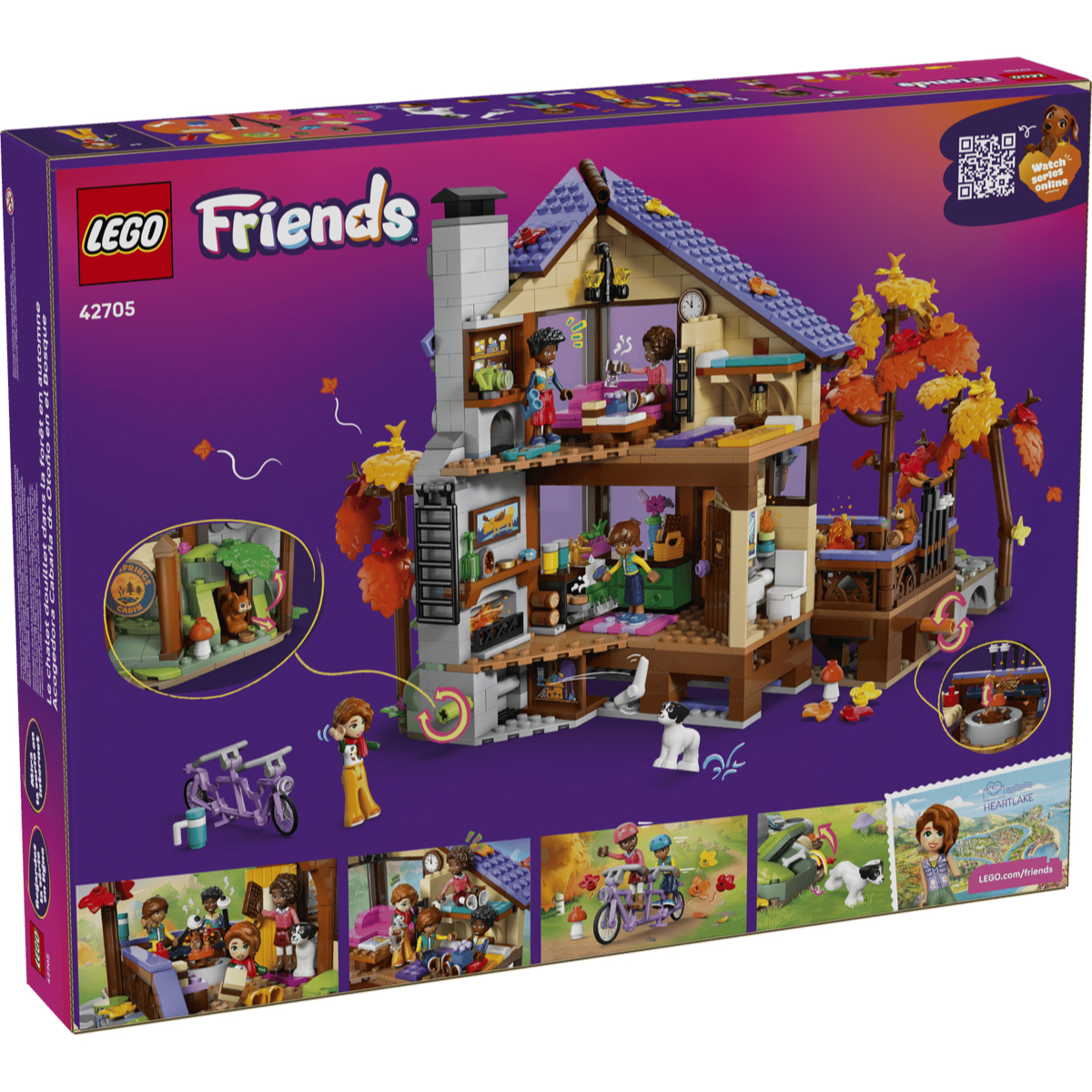 LEGO 42705 溫馨秋季森林小屋