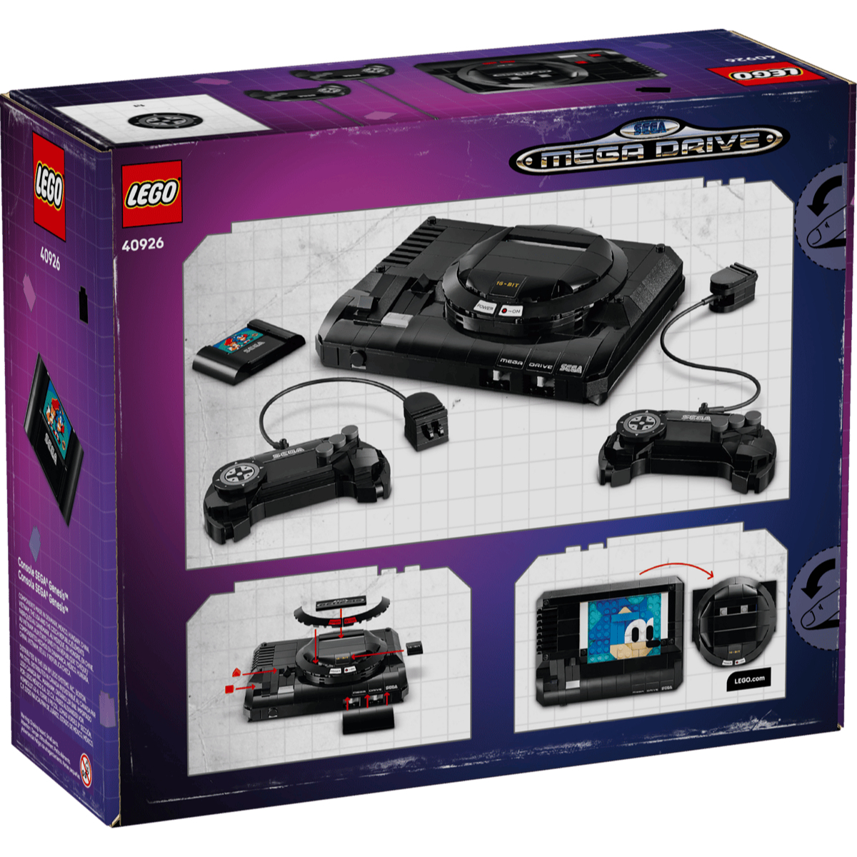 LEGO 40926 SEGA® Mega Drive™ 遊戲機
