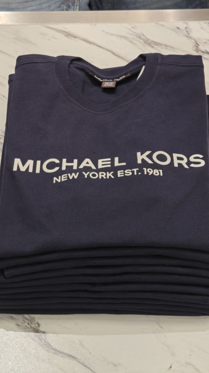 [U] MK MIDNIGHT MEN'S LOGO T-SHIRT, OT45252FV4-MIDNIGHT (UMK210)