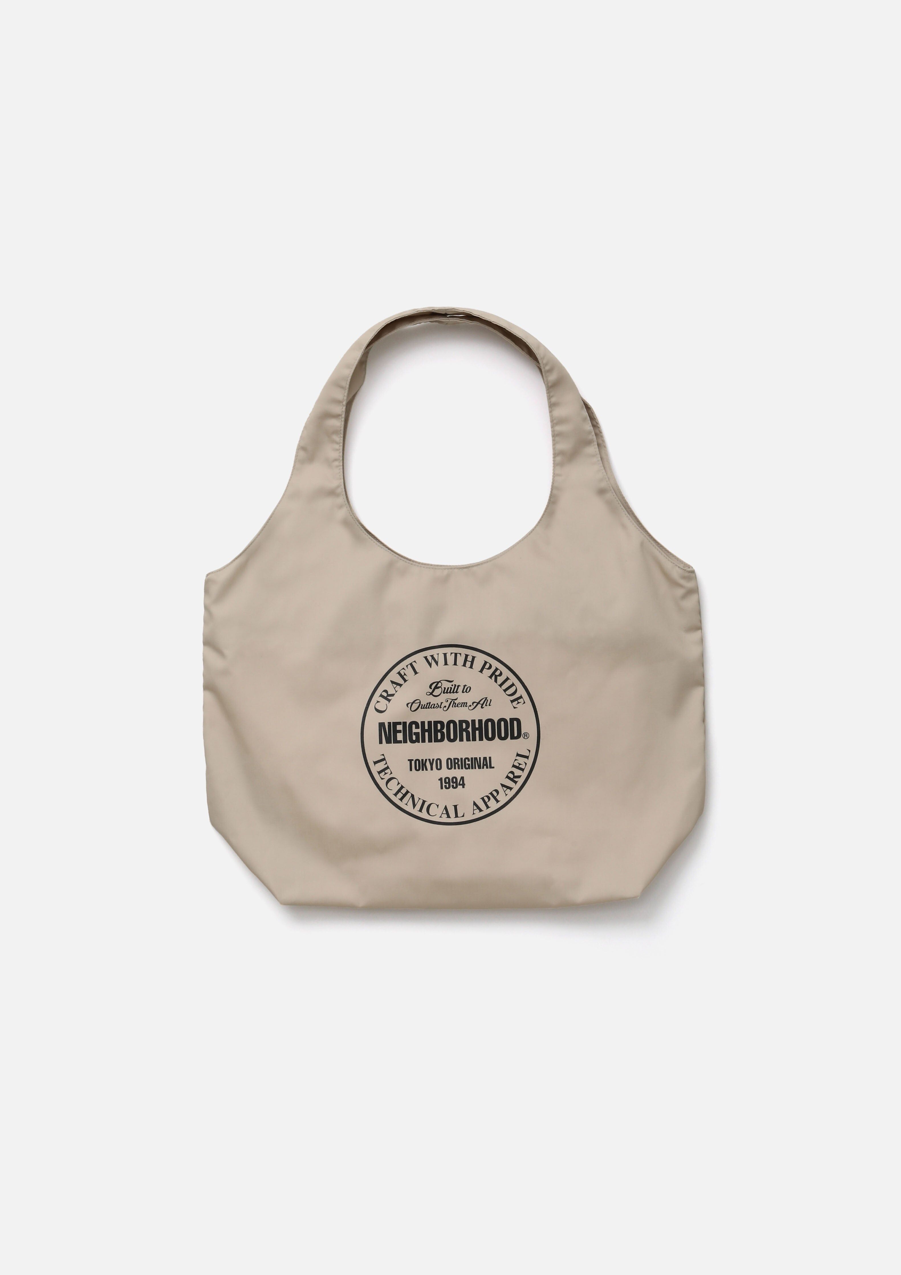 『代購商品』2026SS NEIGHBORHOOD NBHD LOGO MONK BAG 購物袋 261MYNH-CG01