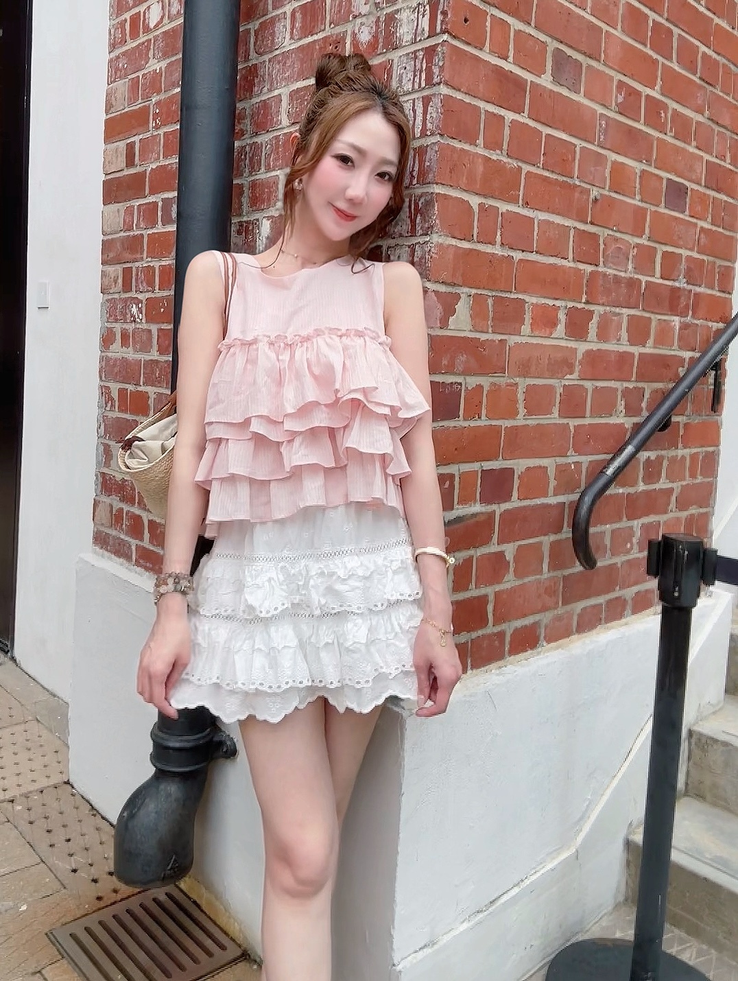 *PREMIUM DESIGNER BRAND* THE BREEZY LAYER RUFFLE TOP 260602