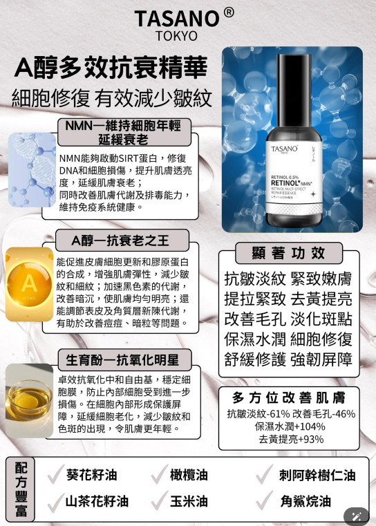 BS20260531-T2-NMN A醇多效精華 50ml   exp：2027.10