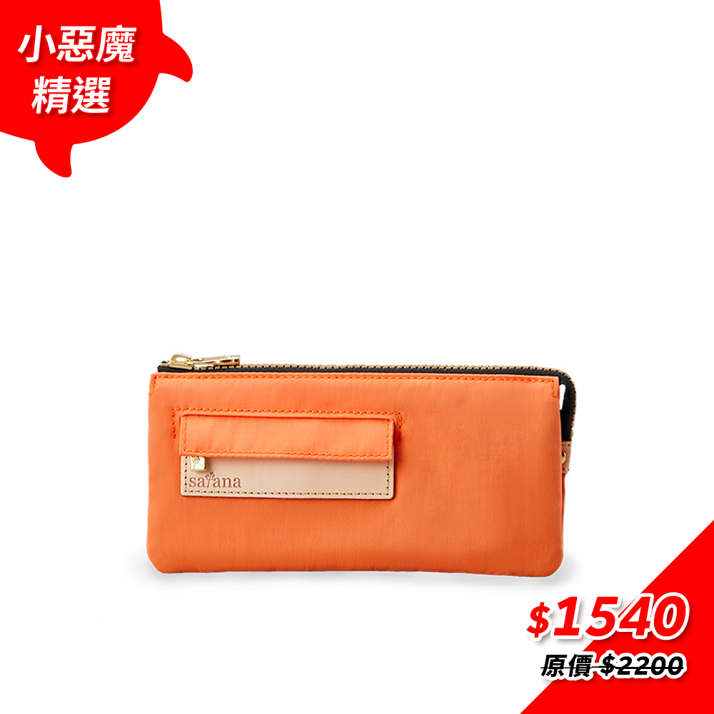 Soldier Classic Long Wallet-bright orange