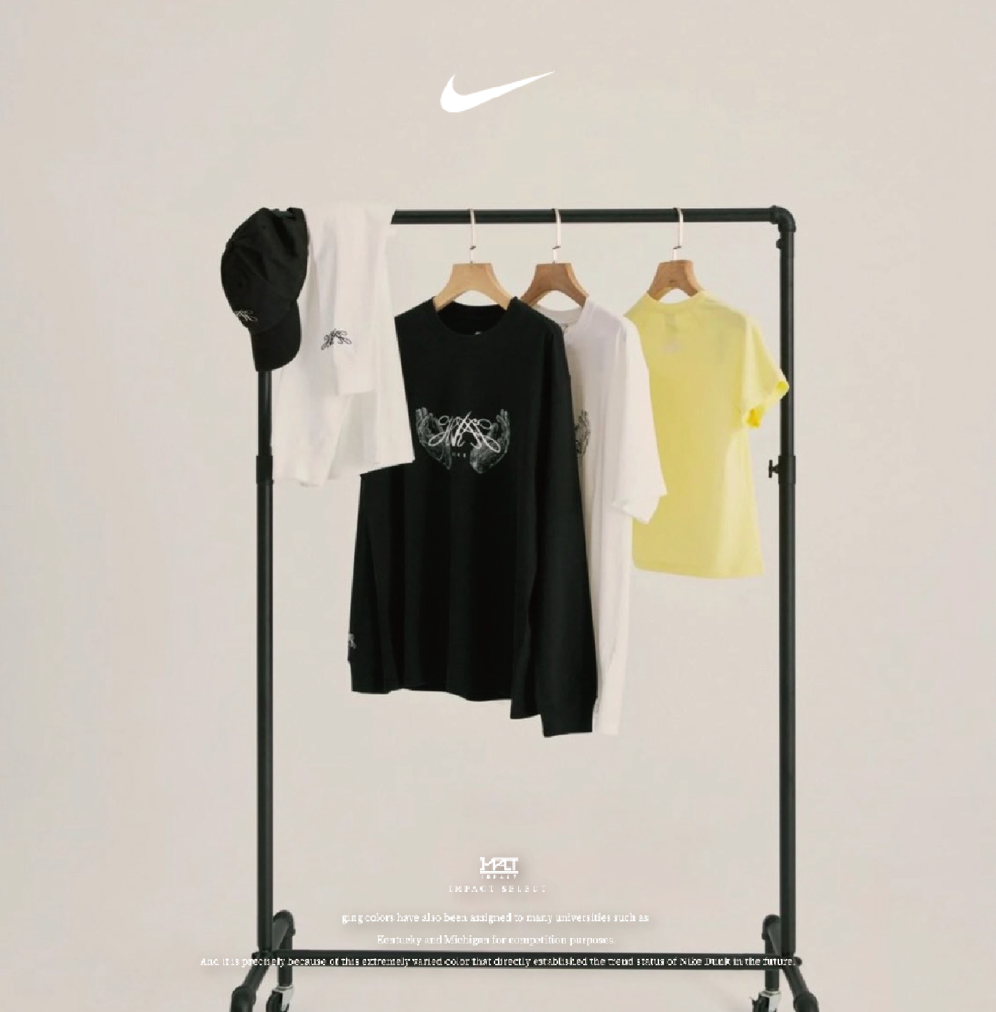 Nike 許光漢 聯名款 HKH 服飾系列 短袖 鴨舌帽