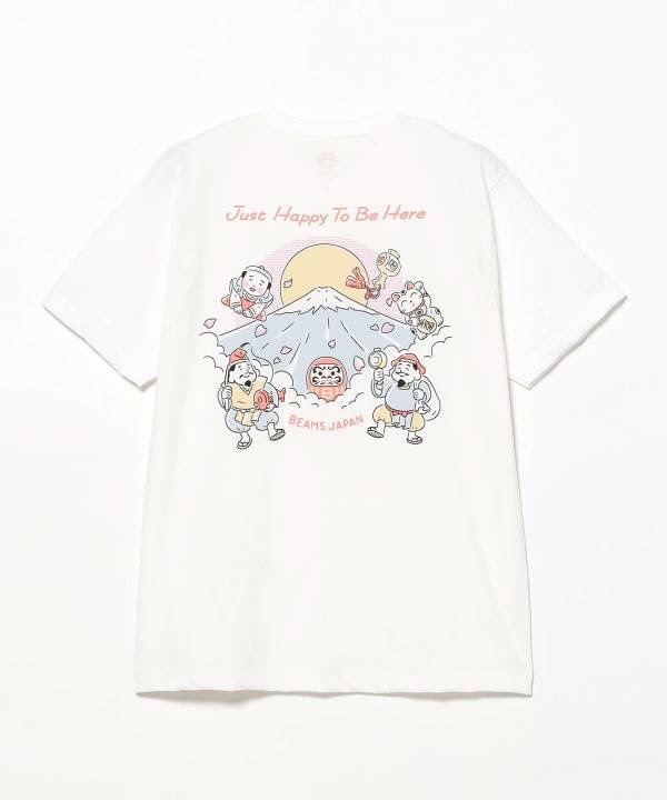 【BEAMS JAPAN】富士山七福神別注短TEE