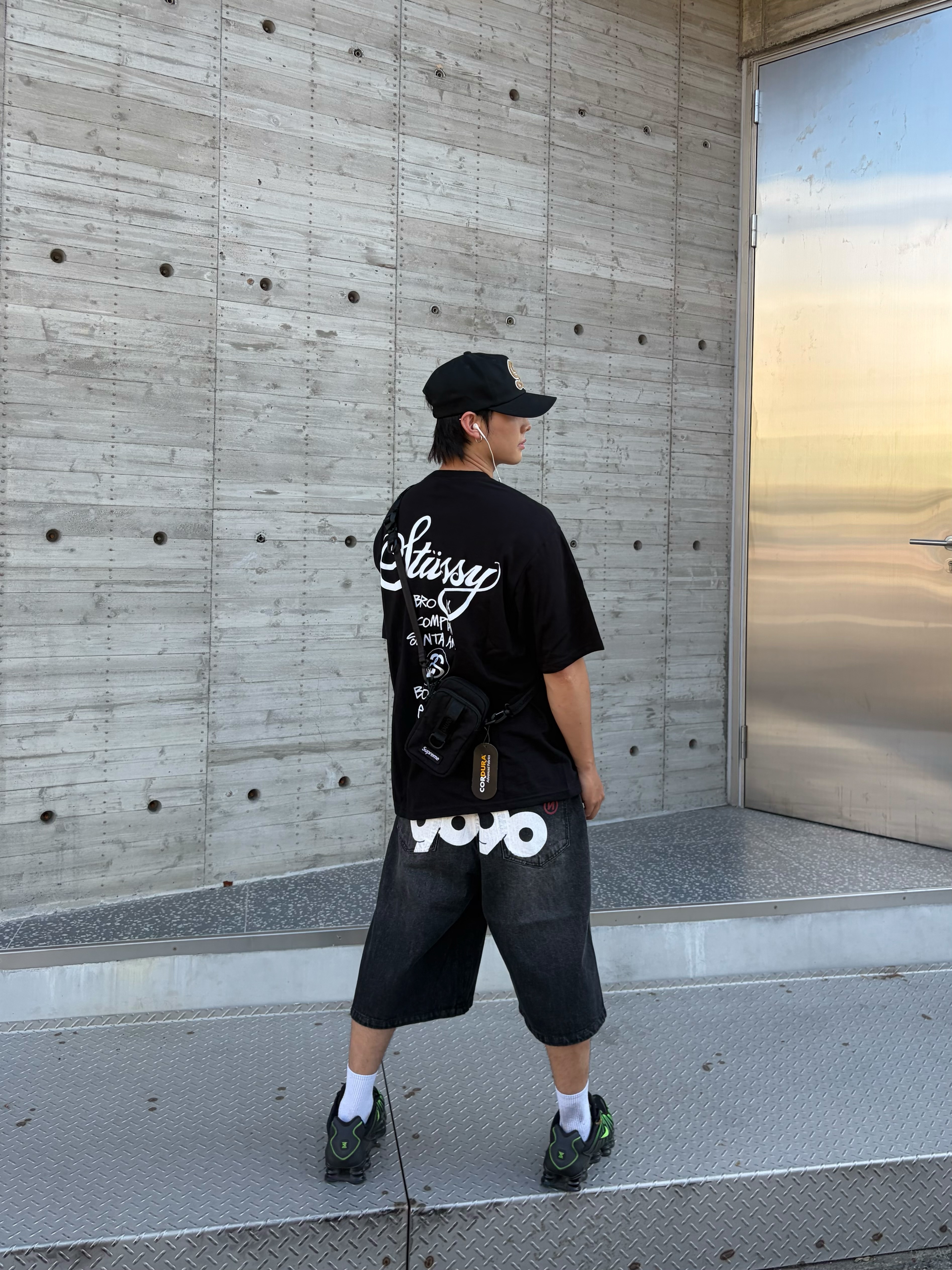9090 NN2238 OG Logo Painted Buggy Jorts 7分褲 短褲