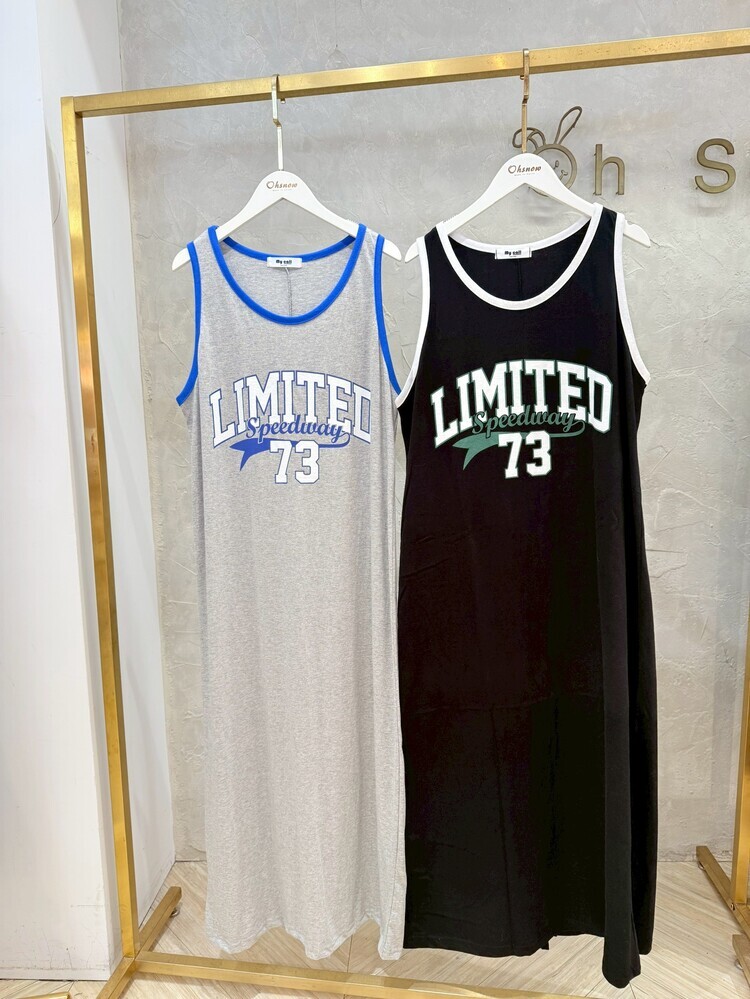 LIMITED73寬肩帶洋裝