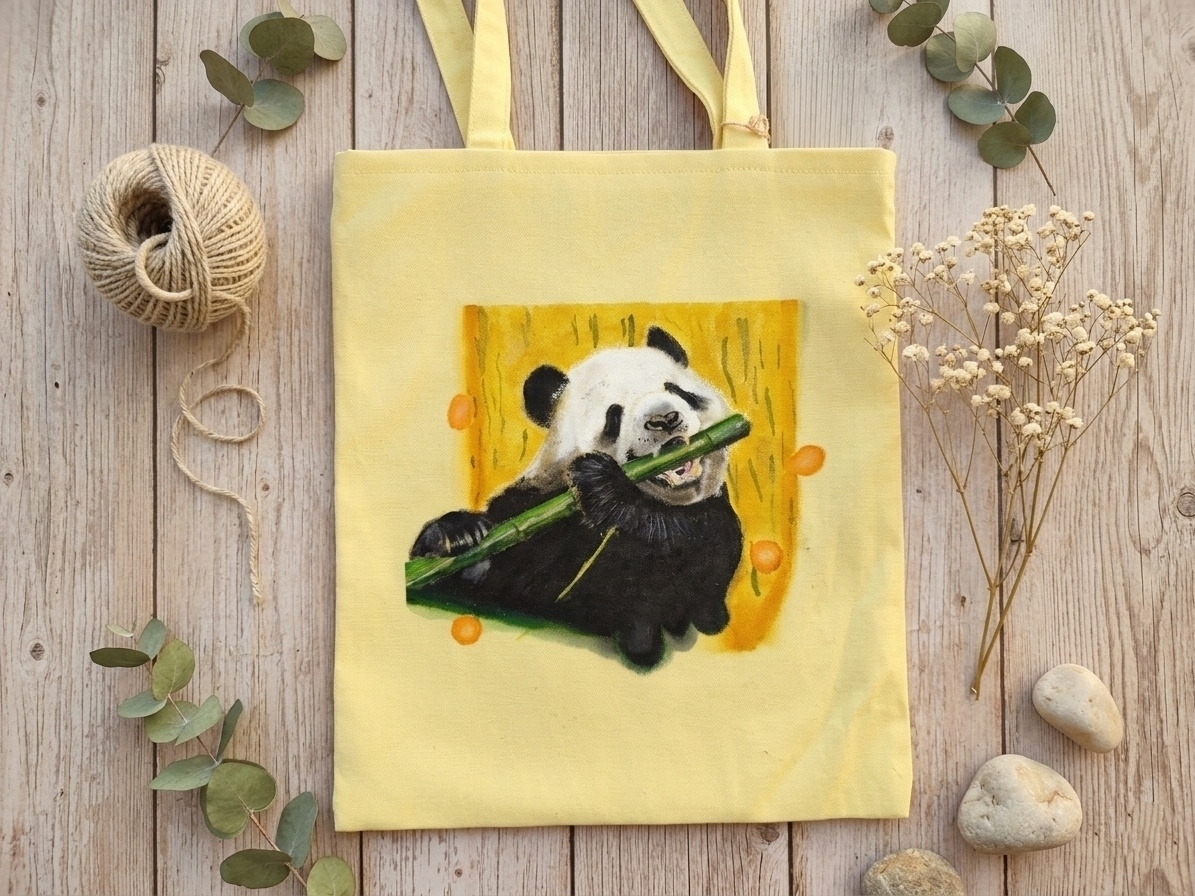 訂製貨品 - ［「遇見萌物」手繪帆布袋］