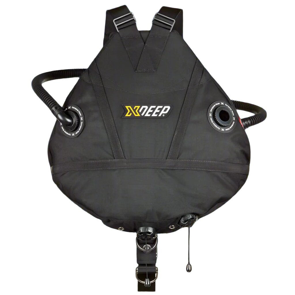 ▲XDEEP Stealth 2.0 Side Mount Tec RB full set: 技潛組合雙氣囊版