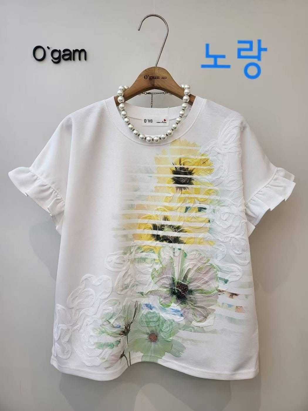 ogam牌子花圖案top