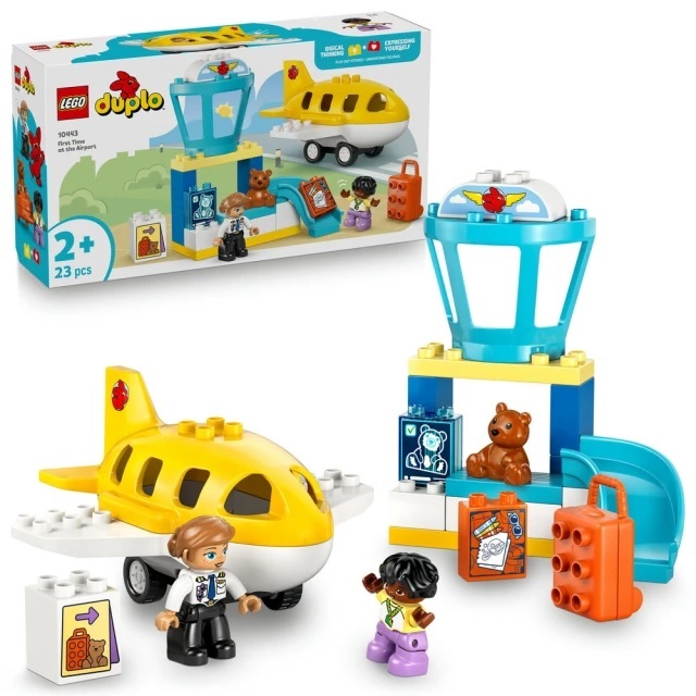 【玩具研究中心】LEGO 樂高 Duplo 機場初體驗 10443