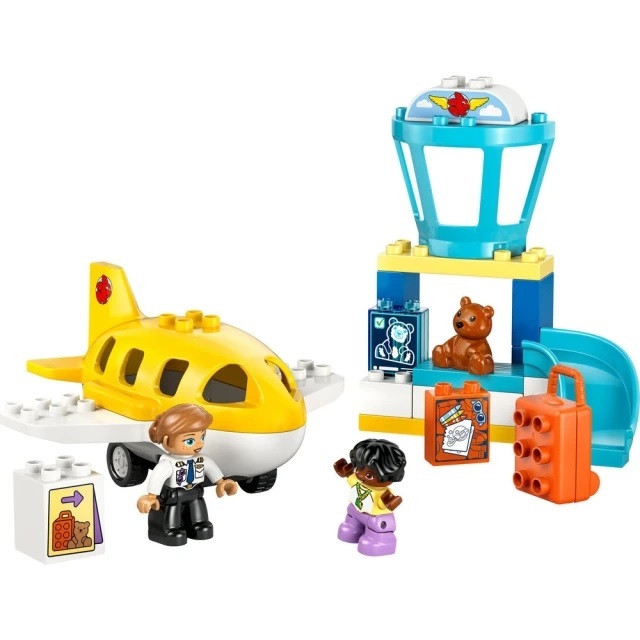 【玩具研究中心】LEGO 樂高 Duplo 機場初體驗 10443