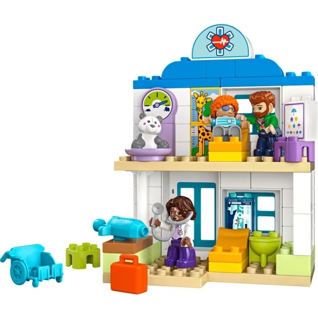 【玩具研究中心】LEGO 樂高 Duplo 初次體驗：看醫生 10449