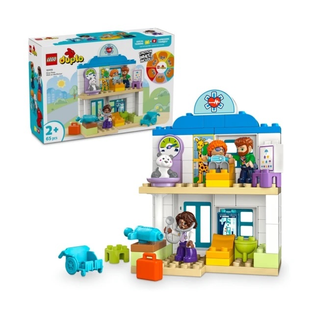 【玩具研究中心】LEGO 樂高 Duplo 初次體驗：看醫生 10449
