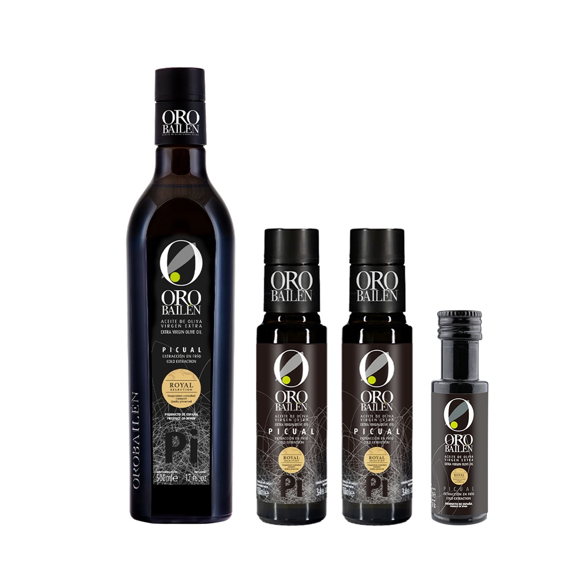 【618限定組合】皇嘉特級冷壓初榨橄欖油Picual  500ml 贈皇嘉100ml*2+25ml*1
