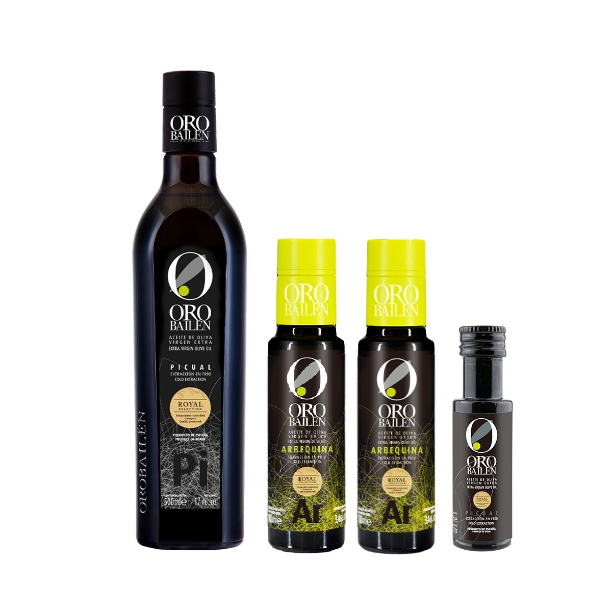 【618限定組合】皇嘉特級冷壓初榨橄欖油Picual 500ml 贈皇嘉100ml*2+25ml*1