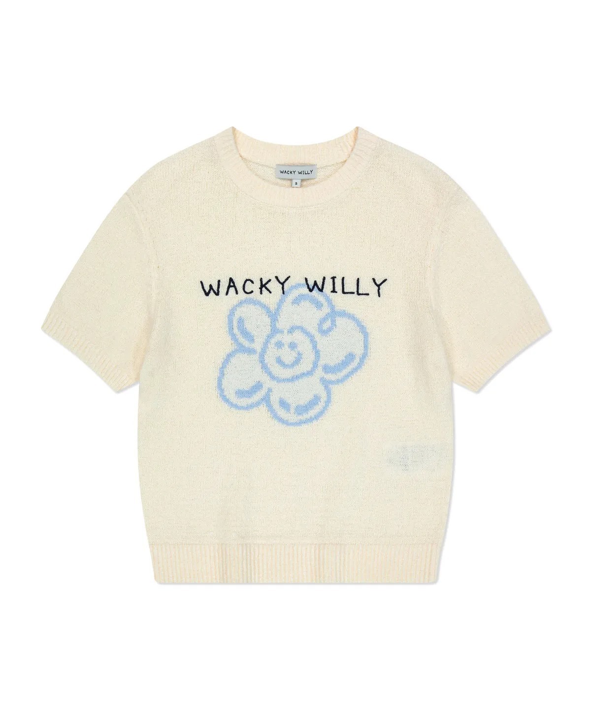 WACKY WILLY Women's Lily Graphic Short-Sleeve Knit