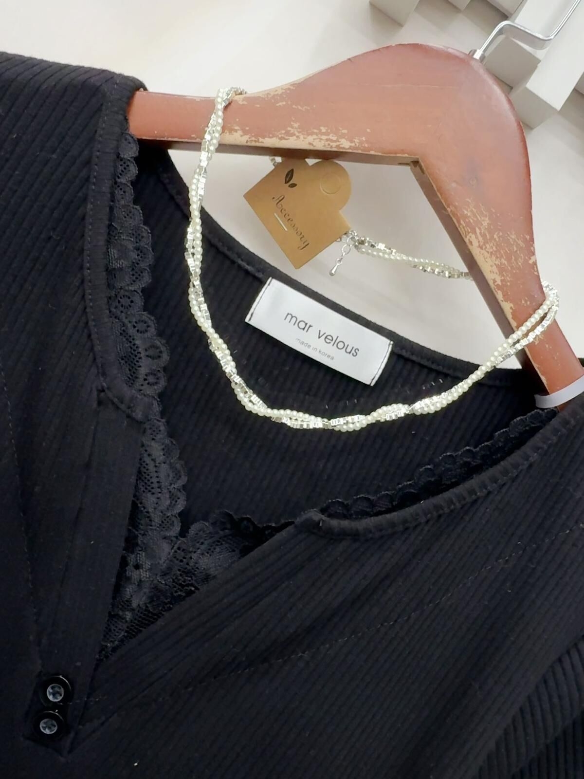(現貨區)ma牌子拼Lace top~171AB