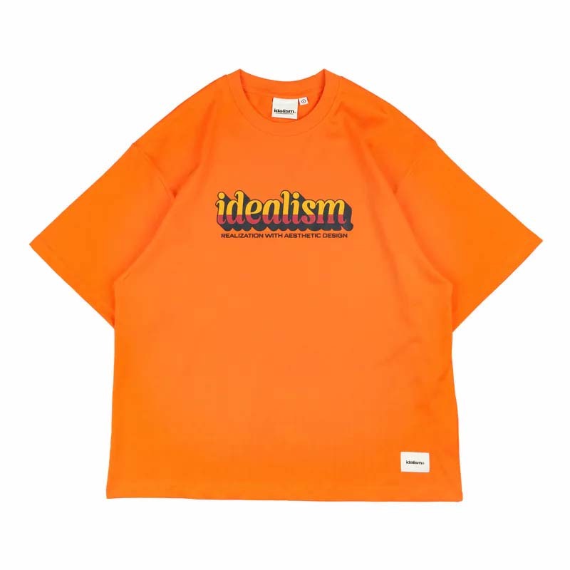 idealism Vibe Tee Orange 短T 短袖 橘色 ID-23 [台灣現貨]