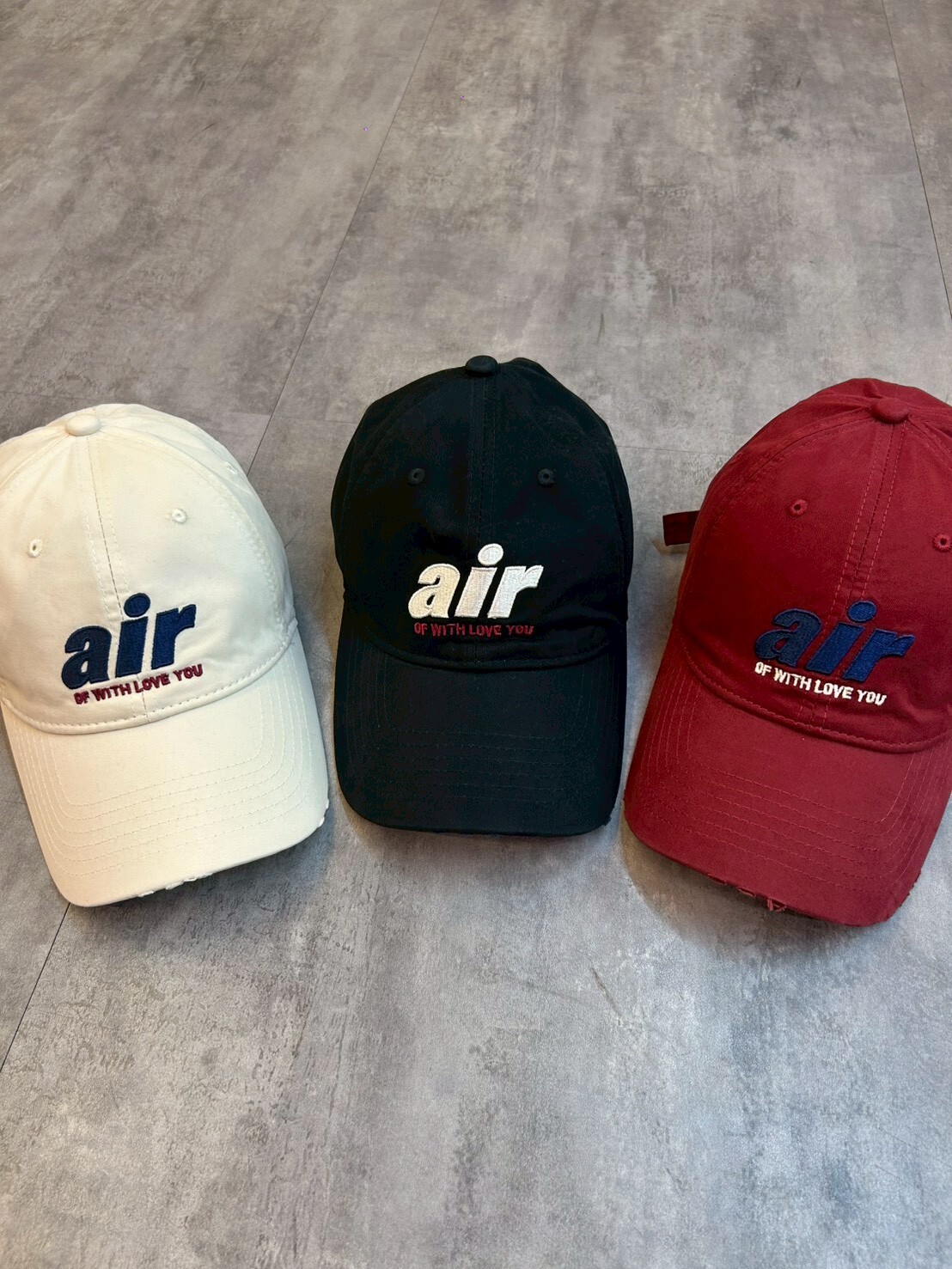 AIR字母鴨舌帽