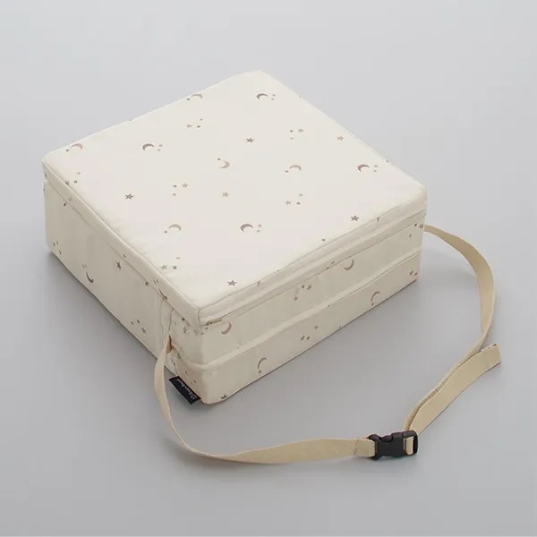 【Nishimatsuya】Smart Angel Children Booster Seat Cushion with Backrest (Beige)